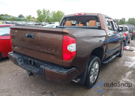 2015 Toyota Tundra Crewmax 1794/Platinum из США, поврежденный, VIN 5TFAY5F12FX444488